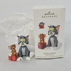 Hallmark Keepsake Christmas Ornament Tom & Jerry Holiday Hijinks 2012 UIB READ⬇ - Picture 1 of 10