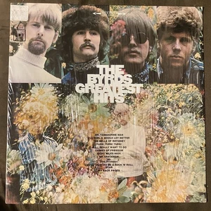 THE BYRDS Greatest Hits - 1970s Press Columbia LP - BEAUTIFUL NM IN SHRINK - Picture 1 of 3