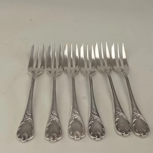 Rare Set von 6 Christofle Marly Kuchengabel ca. 15,5 cm - Bild 1 von 10