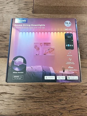 Govee String Downlights Smart LED Lights 16.4 Ft H808A - NEW - SHIPS FAST - Image 1 of 4