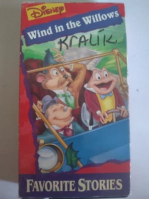 Disney Favorite Stories: Wind in the Willows (VHS,1996) Tested  Foto 1 de 3