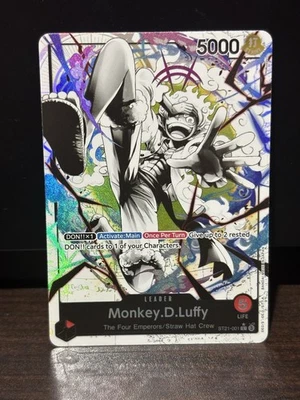 Monkey.D.Luffy (ST21-001) Alt Art (Parallel) - Starter Deck EX: Gear 5 (ST-21) - Image 1 of 2