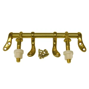 Bisagra de asiento 14-1053 metal latón pulido con pernos y tuercas - Imagen 1 de 1