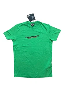 Camiseta Diesel T Diegor New Industries Para Hombre $80 Verde Veneno Talla L - Imagen 1 de 3