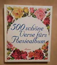 500 schöne Verse fürs Poesiealbum - Weltbild Verlag