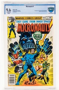 🔥The Micronauts 1 NEWSSTAND CBCS 9.6 NM+ 1st appearances Baron Karza MARVEL cgc - Picture 1 of 4