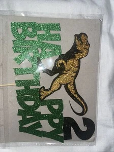 2nd dinosaur birthday cake topper - Picture 1 of 4