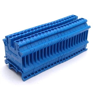 22 Stück Phoenix Contact UK 3 N BU 3001514 Reihenklemme, 800V 24A, 1-stufig - Bild 1 von 4