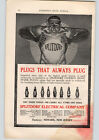 1914 Paper Ad 2 Pg Color Splitdorf Plugs  Atwater Kent Iginition System