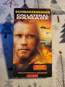 Collateral Damage (VHS) Arnold Schwarzenegger Free Sh - Picture 1 of 10