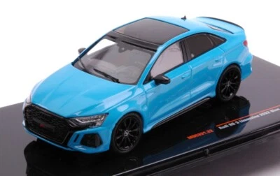 MODELLINO AUTO STATICO DIECAST IXO AUDI RS3 2022 BLU MODELLISMO SCALA 1/43 - Immagine 1 di 4
