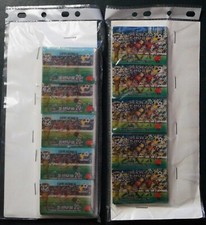 100 sets KOREA 3-D-stamps: 2 diff. stamps, SOCCER / FUSSBALL 1982, ME = 2000 EUR