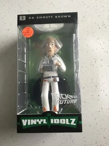 Back to the Future Dr. Emmett Brown Vinyl Idolz Figure-NIP - Picture 1 of 5