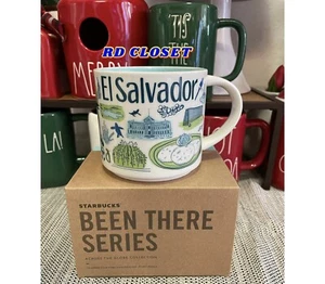 Taza de café Starbucks Been There Series El Salvador Collectors 14 OZ. Surf City - Imagen 1 de 8