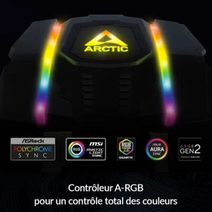 Gaming: ARCTIC Freezer 50 TR - Ventirad, Refroidisseur de CPU à Double Tour - Afbeelding 1 van 3