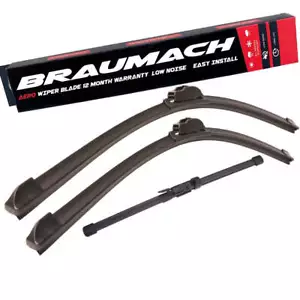Front Rear Wiper Blades for Mercedes Benz A-Class W176 Hatchback A 180 CDI 2012- - Picture 1 of 13