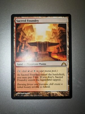 MTG Sacred Foundry Gatecrash 245/249 Regular Rare - Image 1 of 2