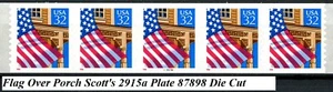 Flag Over Porch S/A Dated Red 1996 PNC5 PL 87898 Scott's 2915A - Picture 1 of 2