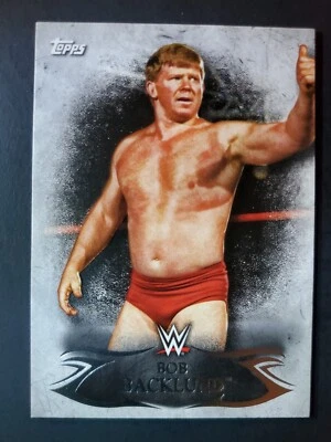 2015 Topps WWE Undisputed Wrestling Legends #72 BOB BLACKLUND - Image 1 of 2