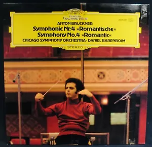 BRUCKNER: Symphony No. 4 in E Flat Major-Romantic~Barenboim~DEUTSCHE GRAMMOPHON - Imagen 1 de 3