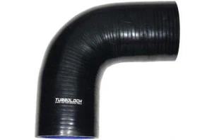 Silikonschlauch Ø 80mm 90° schwarz / silicone hose black 5-lagig - Picture 1 of 1