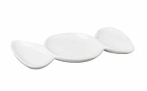 BOMBONIERA MATRIMONIO ANTIPASTIERA IN PORCELLANA CANDY 22 cm  - Picture 1 of 1