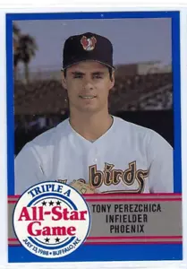 1988 ProCards Triple A All-Star Game #AAA-32 Tony Perezchica - Picture 1 of 1
