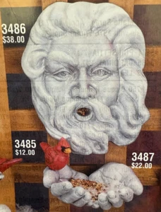 VINTAGE KIMPLE/CREATIVE PARADISE CERAMIC MOLD #3486/#3487 WINTER MAN - Picture 1 of 12