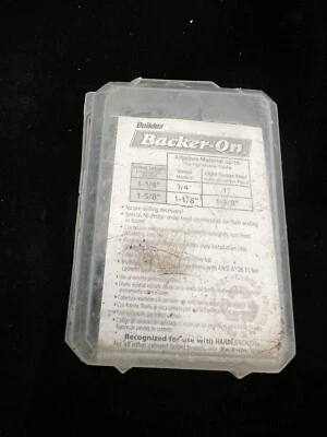 Buildex Backer-On #9 x 1-1/4 pulgadas Tornillos para tablero de cemento Foto 1 de 3