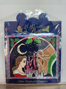 Disneyland Paris Beauty & the Beast Le Reveillou de Belle LE 600 pino - Foto 1 di 1