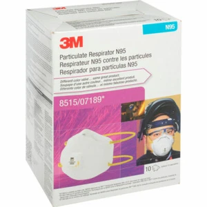 Máscaras respiratorias desechables para soldadura de partículas 3M 8515 N95 con válvula de exhalación - Imagen 1 de 3