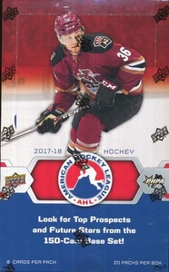 2 BOX LOT 2017/18 UPPER DECK AHL SEALED HOBBY HOCKEY - Picture 1 of 1