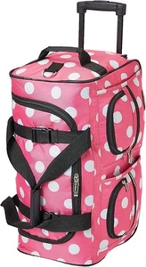 Rockland Rolling Duffel Bag 22", PINKDOT - Bild 1 von 9