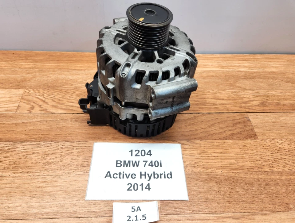 ✅ OEM BMW F30 F10 F02 Active Hybrid 3 5 7 Charging Alternator Generator 200A - Image 1 of 4