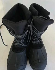 Totes Mens Size 8 M Cold Weather Boots Lace-Up Front Waterproof Insulated NWT - Picture 1 of 9