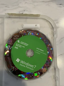Microsoft Windows 7 Home Premium 32/64-Bit (Retail (License + Media) with key - Photo 1/1