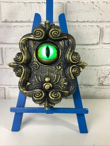Halloween Auge Türklingel Klopfer beleuchtet animiertes bewegliches Auge Sound Ziel - Bild 1 von 10