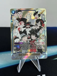 🌟Son Goku : Childhood FB06-119 SCR | Manga 02 | Dragon Ball Fusion World - Picture 1 of 15