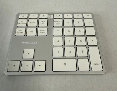 Macally Bluetooth Number Pad for Laptop - Rechargeable Wireless Numeric Keypad - Image 1 of 4