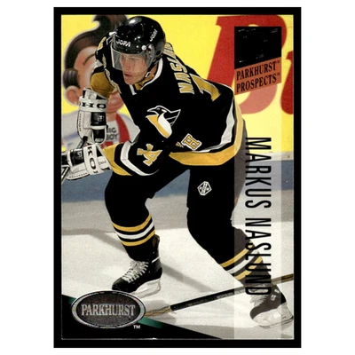 Markus Naslund #245 1993 Parkhurst Pittsburgh Penguins Hockey Card NHL NM - Image 1 of 3