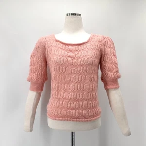 Miu Miu Balloon Cropped T-Shirt Pullover 890 129385325 - Bild 1 von 6