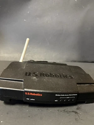 Router 4-Port US Robotics USR8004 10/100 Wired 738168037247 - Image 1 of 3
