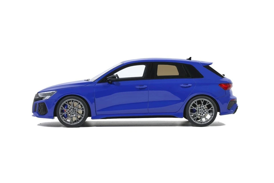 GT-Spirit 1/18 Audi A3 RS3 Sportback Performance 2022 Nogaro Blue GT884