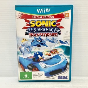 Sonic All Stars Racing Transformed + Manual - Nintendo Wii U - Probado y funcionando - Imagen 1 de 4