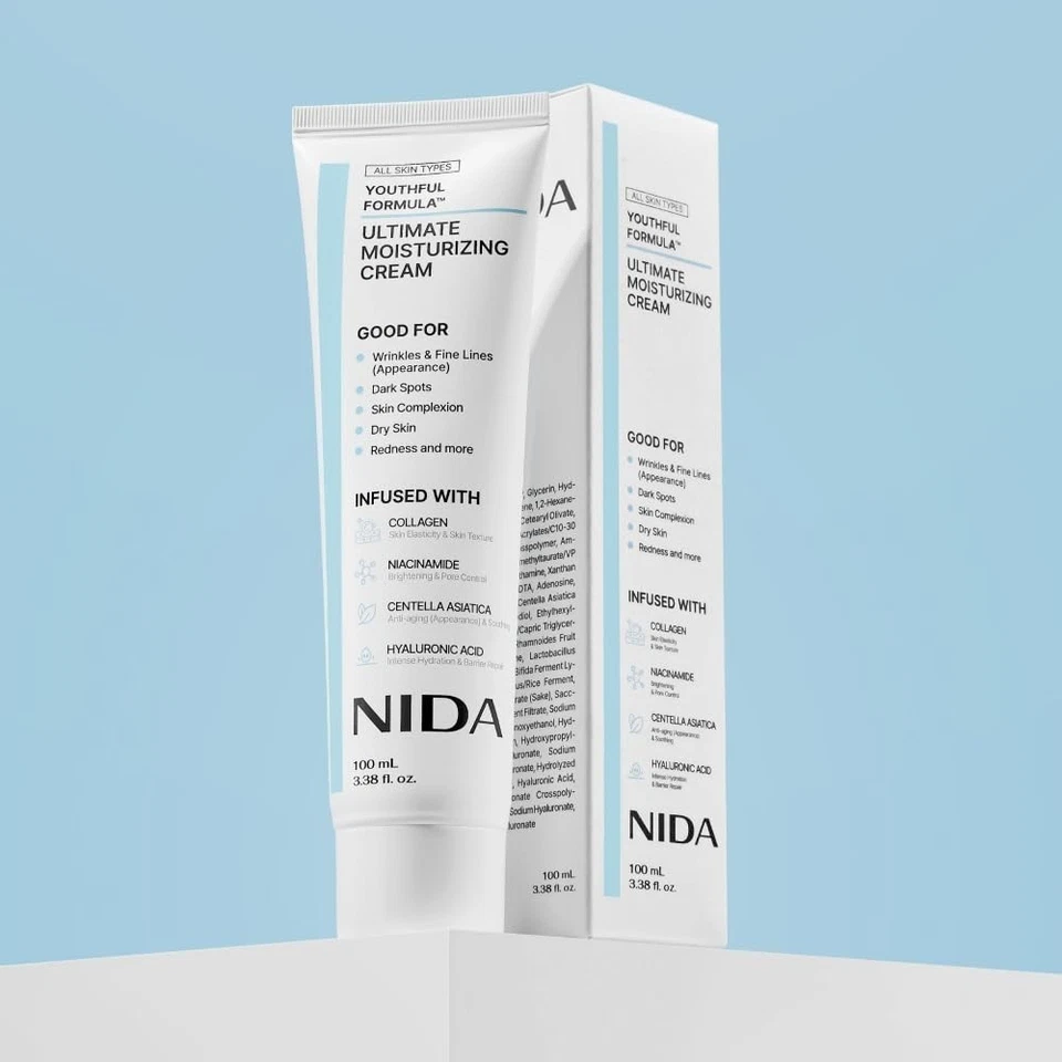 For Sensitive Skin NIDA Youthful Formula Ultimate 100ml Moisturizing Cream~ - Image 1 of 4