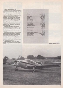 Informe de aeronaves Swift 11/8/2023d - Imagen 1 de 1