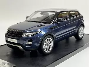 Range Rover Evoque 2011 Baltic Blue 1:18 Scale Century Dragon LRDCAREBB118 - Picture 1 of 12