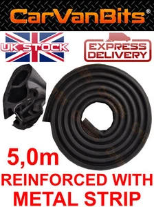 PARA VOLKSWAGEN VW CADDY 04-15 PUERTA DELANTERA RESISTENTE GOMA SELLO 5M IZQUIERDA/DERECHA - Imagen 1 de 1