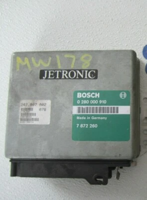 КОМПЬЮТЕР ДВИГАТЕЛЯ ECM ECU ТУРБОМОТОР 0280000910 Б/У для 92 93 SAAB 9000  - Изображение 1 из 4