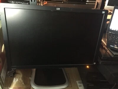 HP L2445w 24" Widescreen LCD Flat Panel Display With Stand Power Cord VGA Cable - Image 1 of 2